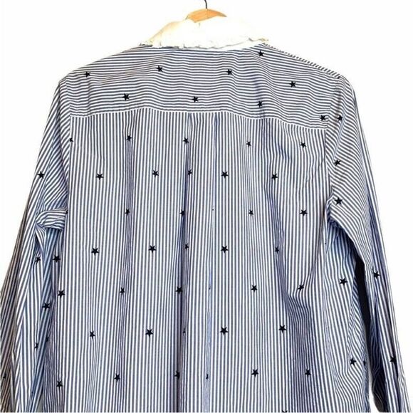 Kate Spade Broome Street Button Front Shirt small New - Picture 7 of 11